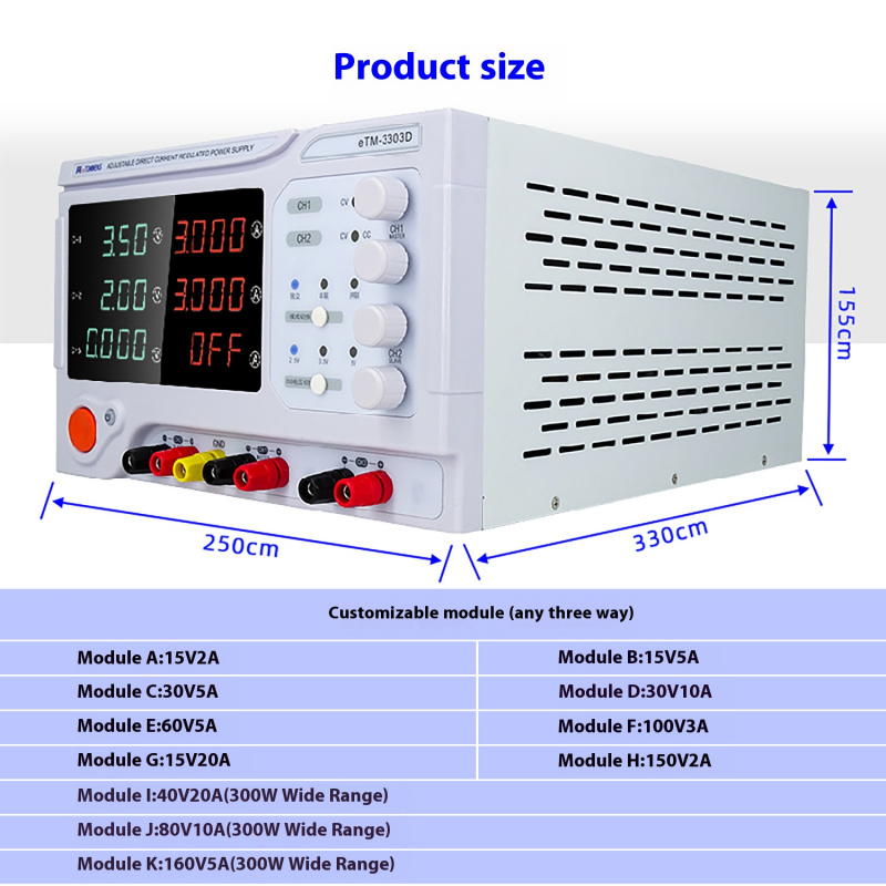 Desktop Linear Power Supply 4- - Linear Dc Power Supply Triple Output review and price