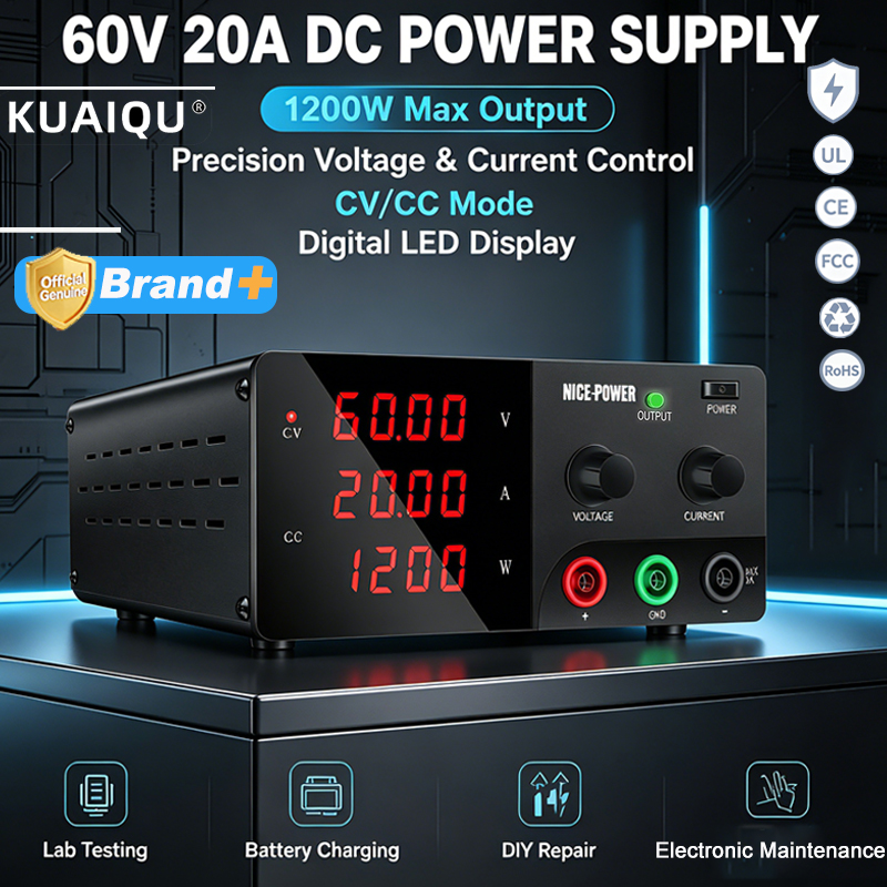 NICE-POWER 60V 20A High Power  - High Power 60V 20A Bench Power Supply review and price
