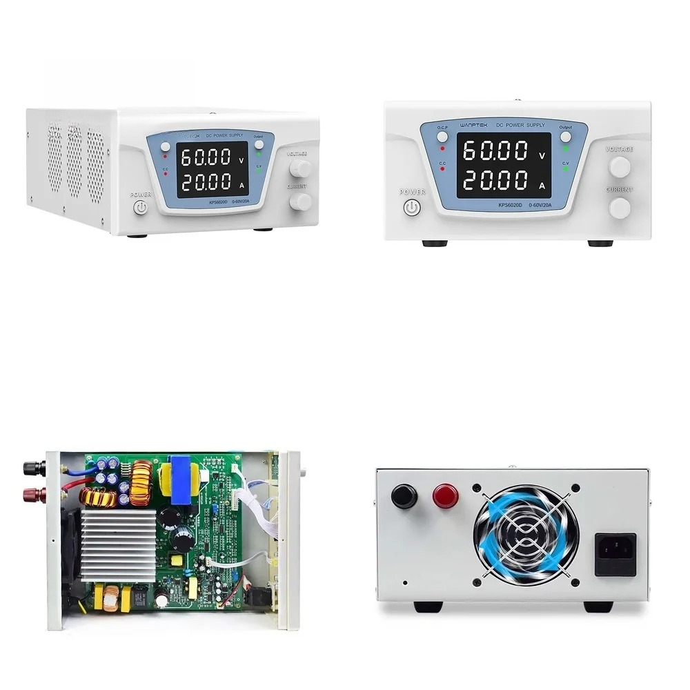 LED Dual Display DC Power Supp - High Power 60V 20A Bench Power Supply review and price