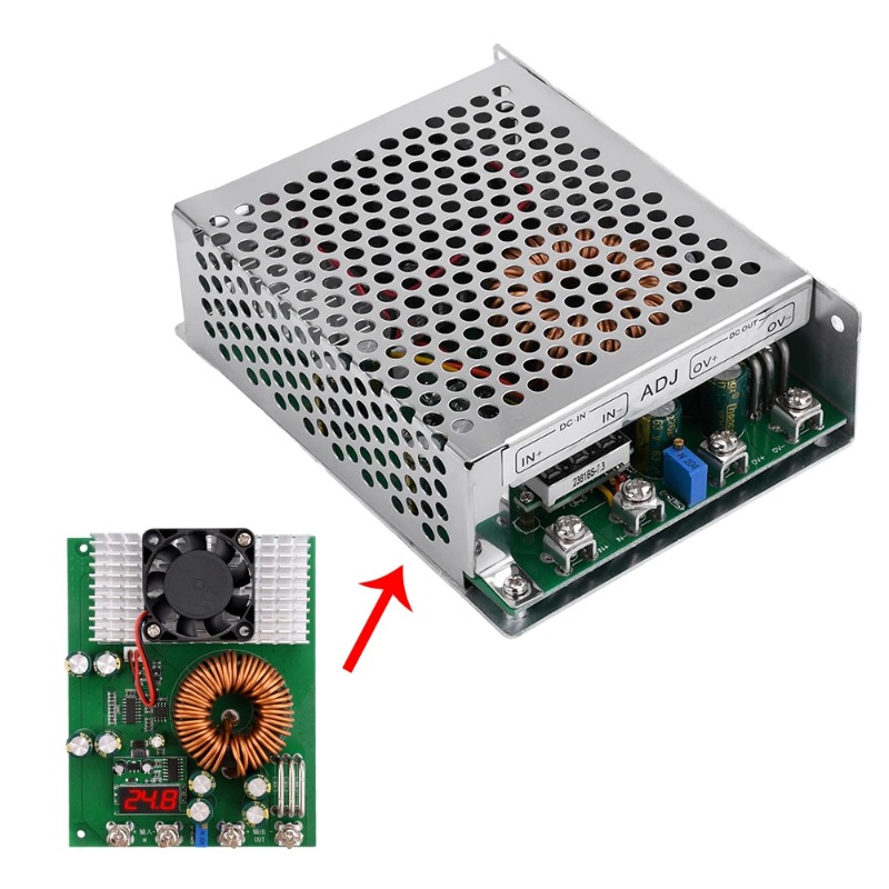 1000W 50A DC-DC Buck Converter - Step Down Dc Power Supply Module 1000W review and price